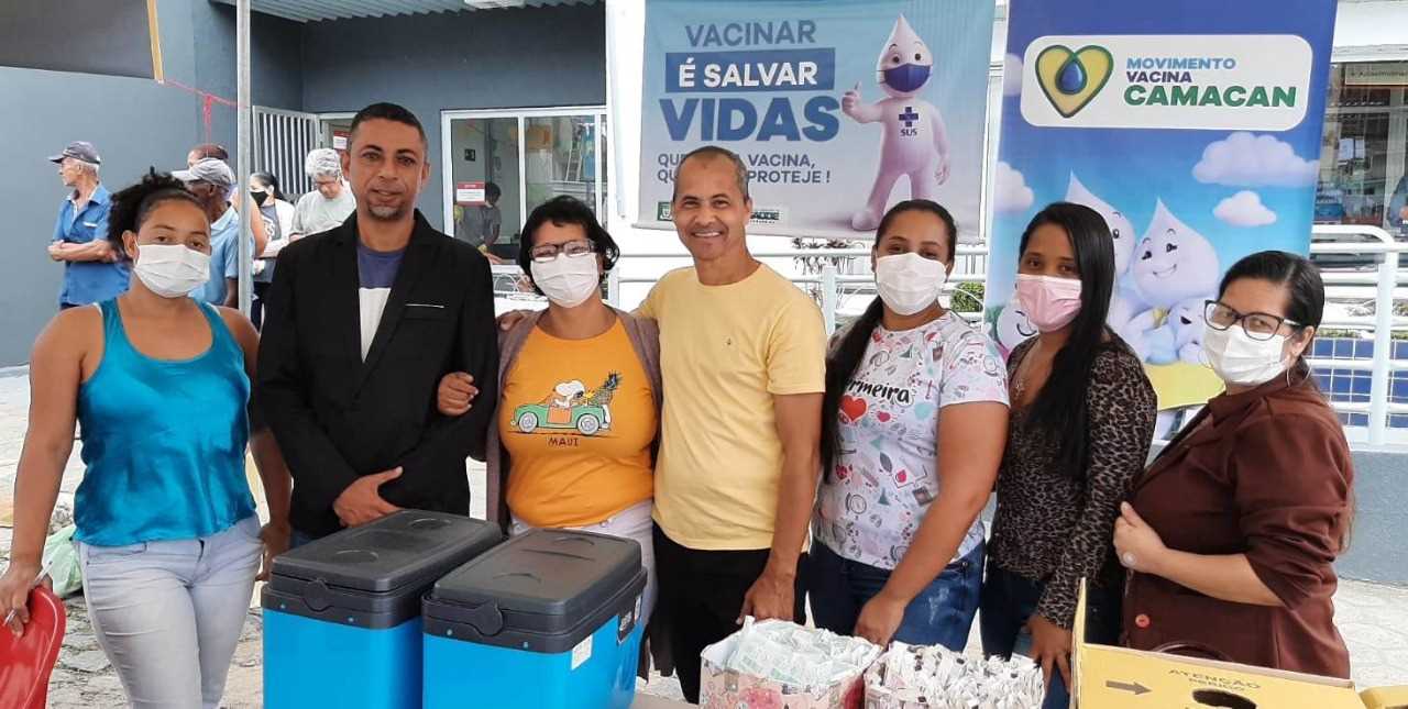 Camacã: Prefeitura realiza Arraiá de vacinação e 703 pessoas são vacinadas